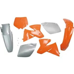 UFO コンプリートプラスチックキット - オレンジ/グレー - KTKIT500-999 UFO Complete Plastics Kit - Orange/Grey - KTKIT500-999 【並行輸入品】