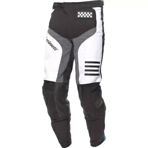 Fasthouse Grindhouse モッズ パンツ、ブラック/ホワイト/アクア Fasthouse Grindhouse Mod Pants, Black/White/Aqua 【並行輸入品】