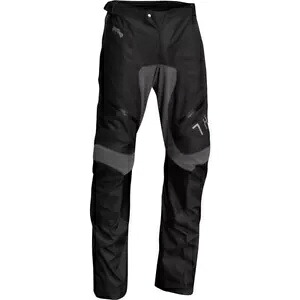 Thor Terrain オーバー ザ ブーツ パンツ、ブラック/チャコール Thor Terrain Over The Boot Pants, Black/Charcoal 【並行輸入品】