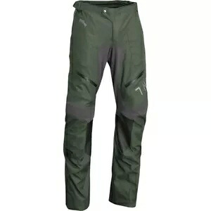 Thor Terrain オーバー ザ ブーツ パンツ、アーミー グリーン/チャコール Thor Terrain Over The Boot Pants, Army Green/Charcoal 【並行輸入品】