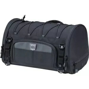 ブラック Kuryakyn Momentum Rambler ロール バッグ Black Kuryakyn Momentum Rambler Roll Bag 【並行輸入品】