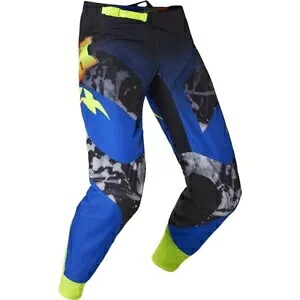 Fox Racing 360 Dkay パンツ、ブルー/ブラック/フロー イエロー Fox Racing 360 Dkay Pants, Blue/Black/Flo Yellow 【並行輸入品】