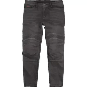 Icon Slabtown デニム ライディング ジーンズ、ブラック - 全サイズ Icon Slabtown Denim Riding Jeans, Black - All Sizes 【並行輸入品】