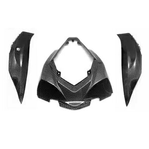 2016-2020 Ninja ZX-10R リアテールサイドシートライトフェアリングセットカーボンファイバー For 2016-2020 Ninja ZX-10R Rear Tail Side Seat Light Fairing Set Carbon Fiber 【並行輸入品】