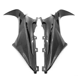 フロントアッパーダッシュエアインテークカバーフェアリングカーボンファイバー BMW S1000RR 2019-2020 Front Upper Dash Air Intake Cover Fairing Carbon Fiber For BMW S1000RR 2019-2020 【並行輸入品】