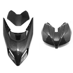 Ducati ハイパーモタード 950 フロントヘッドライト & リアテールシートフェアリングカーボンファイバー For Ducati Hypermotard 950 Front Headlight & Rear Tail Seat Fairing Carbon Fiber 【並行輸入品】