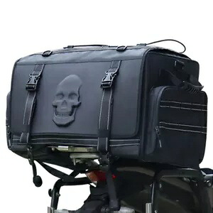 リアテールシートバッグキャリーバッグオートバイレトロサドルバックスオートバイ用 Rear Tail Seat Bag Carry Bag Motorcycle Retro Saddle Bax For Motorcycle 【並行輸入品】