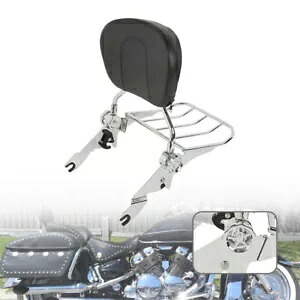 バックレスト シーシーバー 荷物ラック クロームモーターはハーレーストリートグライド FLHX に適合 Backrest Sissy Bar Luggage Rack Chrome Motor Fits For Harley Street Glide FLHX 【並行輸入品】｜カスタムパーツ WORLD倉庫 80,163円