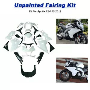 ボディワークフェアリングキット未塗装新しいセットカウリング ABS アプリリア RS4 50 2012 に適合 Bodywork Fairing Kit Unpainted New Set Cowling ABS Fit For Aprilia RS4 50 2012 【並行輸入品】