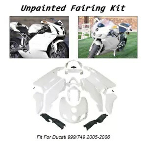 ボディワークフェアリングキット未塗装新しいカウリングフィット Ducati 999/749 2005-2006 Bodywork Fairing Kit Unpainted New Cowling Fit For Ducati 999/749 2005-2006 【並行輸入品】