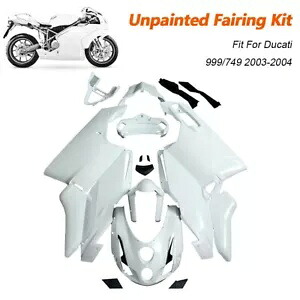 ボディワークフェアリングキット未塗装射出成形金型ドゥカティ 999 749 2003 2004 Bodywork Fairing Kit Unpainted Injection Mold Fit For Ducati 999 749 2003 2004 【並行輸入品】