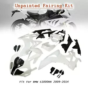ボディワークフェアリングキット未塗装カウリング新しい ABS フェアリング BMW S1000RR 2011 に適合 Bodywork Fairing Kit Unpainted Cowling New ABS Fairings Fit For BMW S1000RR 2011 【並行輸入品】