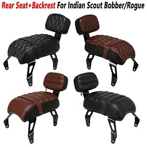 インディアン スカウト ボバー 60/20 後部助手席 + 背もたれスカウト ボバー用 For Indian Scout Bobber Sixty/Twenty Rear Passenger Seat+Backrest Scout Bobber 【並行輸入品】