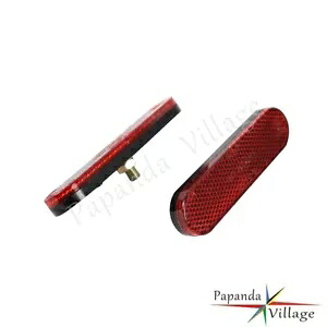 2 個反射ステッカーリフレクターユニバーサル ECE/SAE ダートバイク ATV オートバイ用 2Pcs Reflective Sticker Reflector Universal ECE/SAE For Dirt Bike ATV Motorcycle 【並行輸入品】