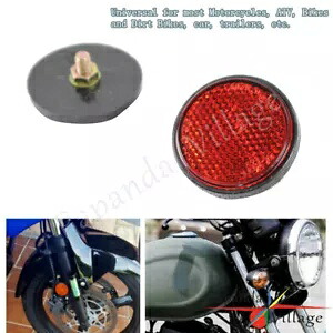 2 個ラウンドレッドリフレクター PMMA プラスチックオートバイ ATV バイクダートバイク用 2Pcs Round Red Reflectors PMMA Plastic For Motorcycles ATV Bikes Dirt Bikes 【並行輸入品】 32,175円