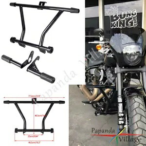 ハーレー ソフテイル ヘリテージ クラシック 114 FLHCS 用 ハイウェイ クラッシュ バー エンジン ガード キット Highway Crash Bar Engine Guard Kit For Harley Softail Heritage Classic 114 FLHCS 【並行輸入品】|カスタムパーツ WORLD倉庫