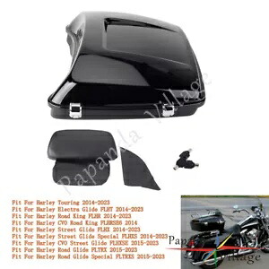パックトランク バックレスト付き ハーレーツーリング CVO ストリートグライド FLHXSE 2015-2023用 Pack Trunk w/ Backrest For Harley Touring CVO Street Glide FLHXSE 2015-2023 【並行輸入品】 79,255円