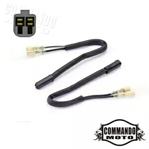 ターン信号ワイヤーアダプタープラグリードコネクタスズキ TL1000 SV650 DRZ400S Turn Signal Wire Adapter Plug Leads Connectors For Suzuki TL1000 SV650 DRZ400S 【並行輸入品】