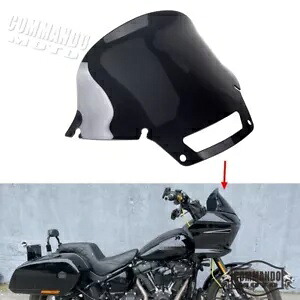 ハーレーローライダー ST FXLRST 2022-2024 ヘッドライトフェアリングフロントガラス 14.4\