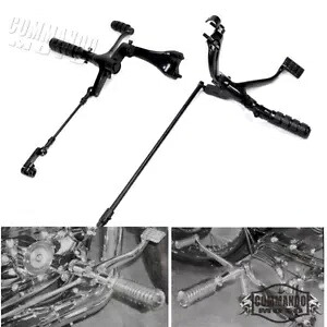 ハーレースポーツスター 1200 883 フォーティエイト 2004-2013 完全なフォワードコントロールキット用 For Harley Sportster 1200 883 Forty-Eight 2004-2013 Complete Forward Control Kit 【並行輸入品】