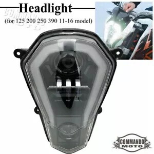 楽天市場】純正タイプ ヘッドライト KTM 用 DUKE 125 250 390 790 890