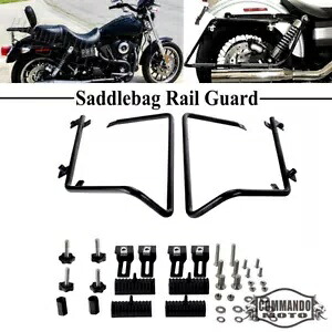 ハードサドルバッグレールガードハーレーダイナ FXD ストリートボブ FXDB FXDL FXDF 2008-17 Hard Saddlebag Rail Guard For Harley Dyna FXD Street Bob FXDB FXDL FXDF 2008-17 【並行輸入品】｜カスタムパーツ WORLD倉庫