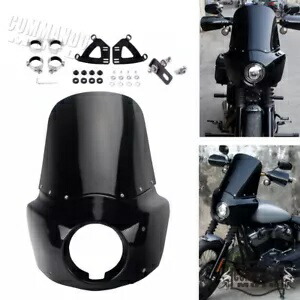 フロントフェアリングフロントガラスキット ハーレーローライダー FXLR ストリートボブ FXBBS 2018-24用 Front Fairing Windshield Kit For Harley Low Rider FXLR Street Bob FXBBS 2018-24 【並行輸入品】|カスタムパーツ WORLD倉庫