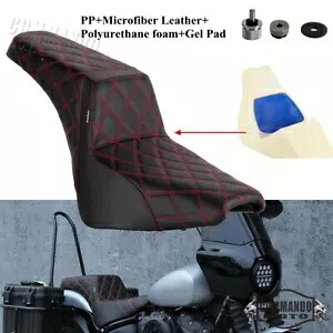 オートバイ 2 アップシートハーレーソフテイル FLHC FLHCS ストリートボブ FXBB FXBBS 2018-23 Motorcycle 2-Up Seat For Harley Softail FLHC FLHCS Street Bob FXBB FXBBS 2018-23 【並行輸入品】