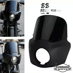 ヘッドライトフェアリングフロントガラスキットハーレーローライダー S FXLRS 114 117 2020-2023用 Headlight Fairing Windshield Kit For Harley Low Rider S FXLRS 114 117 2020-2023 【並行輸入品】｜カスタムパーツ WORLD倉庫