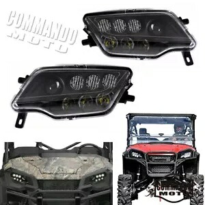 LED 変換ヘッドライトホンダランチャー 420 フォアマン 500 パイオニア 1000 2014-20 LED Conversion Headlight For Honda Rancher 420 Foreman 500 Pioneer 1000 2014-20 【並行輸入品】