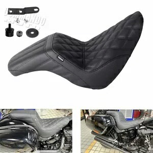 ハーレーローライダー S FXLRS FXLRST スポーツグライド 2018-2024 快適な 2 アップシート For Harley Low Rider S FXLRS FXLRST Sport Glide 2018-2024 Comfortable 2-Up Seat 【並行輸入品】｜カスタムパーツ WORLD倉庫