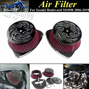 オートバイビッグ吸盤エアクリーナーフィルターシステムスズキ M109R VZR1800 C1800R Motorcycle Big Sucker Air Cleaner Filter System For Suzuki M109R VZR1800 C1800R 【並行輸入品】｜カスタムパーツ WORLD倉庫 59,895円