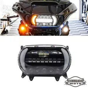 LED ヘッドライトキット ハーレーロードグライド FLTRX FLTRXS FLTRKSE FLTRU 2015-2023用 LED Headlight Kit For Harley Road Glide FLTRX FLTRXS FLTRKSE FLTRU 2015-2023 【並行輸入品】 64,130円