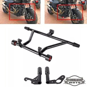 ハイウェイクラッシュバーセット ハーレーストリートボブ FXBBS ローライダー FXLRS FXFB 2018-2023用 Highway Crash Bar Set For Harley Street Bob FXBBS Low Rider FXLRS FXFB 2018-2023 【並行輸入品】