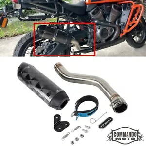 カーボンファイバー排気システムキットハーレーパンアメリカ RA1250 RA1250S 2021-2024 Carbon Fiber Exhaust System Kits For Harley Pan America RA1250 RA1250S 2021-2024 【並行輸入品】｜カスタムパーツ WORLD倉庫