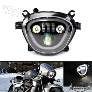 2006-2022 スズキブルバード M109R ボス VZR1800 イントルーダー LED ヘッドライト DRL 付き For 2006-2022 Suzuki Boulevard M109R Boss VZR1800 Intruder LED Headlight w/ DRL 【並行輸入品】