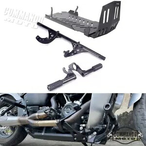 ハイウェイクラッシュバースキッドプレートキット ハーレーローライダー FXLR FXLRS ST 2018-2023用 Highway Crash Bars Skid Plate Kit For Harley Low Rider FXLR FXLRS ST 2018-2023 【並行輸入品】