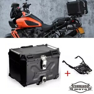 リアトランクケース キャリア付き ハーレーパンアメリカ 1250 RA1250 RA1250S 2021-2024用 Rear Trunk Case W/ Carrier For Harley Pan America 1250 RA1250 RA1250S 2021-2024 【並行輸入品】