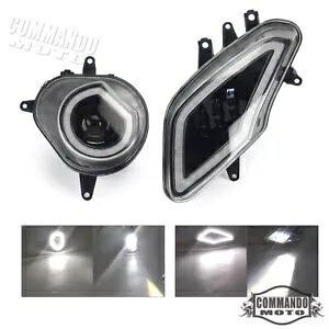 BMW S1000RR 2009-2014 新しいオートバイ明るい LED ヘッドライトアセンブリ DRL 付き For BMW S1000RR 2009-2014 NEW Motorcycle Brighter LED Headlight Assembly w/ DRL 【並行輸入品】