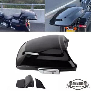 オートバイリアトランクパックハーレーツアーパックツーリンググライドロードキング2014-2023用 Motorcycle Rear Trunk Pack For Harley Tour Pak Touring Glide Road King 2014-2023 【並行輸入品】