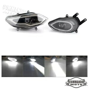 BMW S1000RR 2015-2018 LED ヘッドライトアセンブリキット DRL E マークプラグアンドプレイ付き For BMW S1000RR 2015-2018 LED Headlight Assembly Kit w/ DRL E-mark Plug & Play 【並行輸入品】｜カスタムパーツ WORLD倉庫