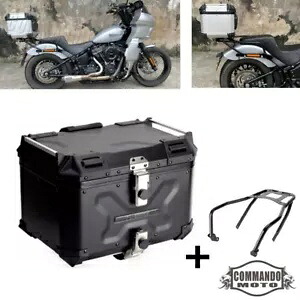 リアトランクストレージトップケースキット ハーレーストリートボブ FXBB FXBBS FXST 2018-2023用 Rear Trunk Storage Top Case Kit For Harley Street Bob FXBB FXBBS FXST 2018-2023 【並行輸入品】｜カスタムパーツ WORLD倉庫 108,900円