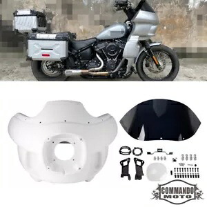 未塗装アッパーフェアリング ハーレーソフテイル FXLRS FXFB FXBB FLSB FLHC 2018-2023用 Unpainted Upper Fairing For Harley Softail FXLRS FXFB FXBB FLSB FLHC 2018-2023 【並行輸入品】