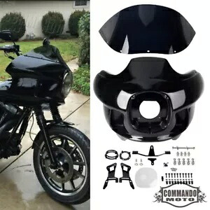 アッパーフェアリング & マウントキット ハーレーダイナ FXD ストリートボブ FXDB FXDL FXDWG 2006-17 用 Upper Fairing & Mount Kit For Harley Dyna FXD Street Bob FXDB FXDL FXDWG 2006-17 【並行輸入品】