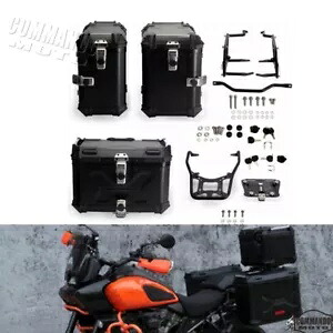 リアトランクケース & ハーレーパンアメリカ 1250 RA1250 RA1250S 2021-24 用マウントキット Rear Trunk Cases & Mount Kit For Harley Pan America 1250 RA1250 RA1250S 2021-24 【並行輸入品】 246,510円