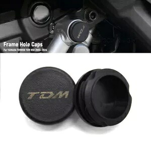 ヤマハ TDM850 TDM 850 2002-オートバイフレーム穴カバーキャッププラグ For YAMAHA TDM850 TDM 850 2002- Motorcycle Frame Hole Cover Caps Plug 【並行輸入品】