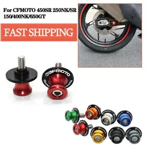 M8 M6 スイングアームスプールスライダースタンドネジ CFMOTO 450SR 250NK/SR 左 & 右 M8 M6 Swingarm Spools Slider Stand Screws For CFMOTO 450SR 250NK/SR Left & Right 【並行輸入品】