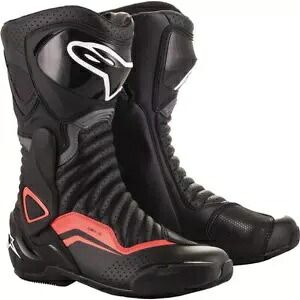 Alpinestars SMX-6 V2 ベンテッド ブーツ、ブラック/グレー/レッド - 全サイズ Alpinestars SMX-6 V2 Vented Boots, Black/Grey/Red - All Sizes 【並行輸入品】
