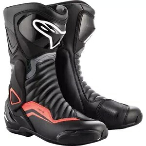 Alpinestars SMX-6 v2 ブーツ、ブラック/グレー/レッド - 全サイズ Alpinestars SMX-6 v2 Boots, Black/Grey/Red - All Sizes 【並行輸入品】