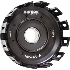 Hinson Racing ビレットプルーフ クラッチ バスケット キックスターター ギア付き - H441 Hinson Racing Billetproof Clutch Basket With Kickstarter Gear - H441 【並行輸入品】